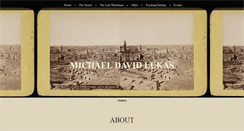 Desktop Screenshot of michaeldavidlukas.com
